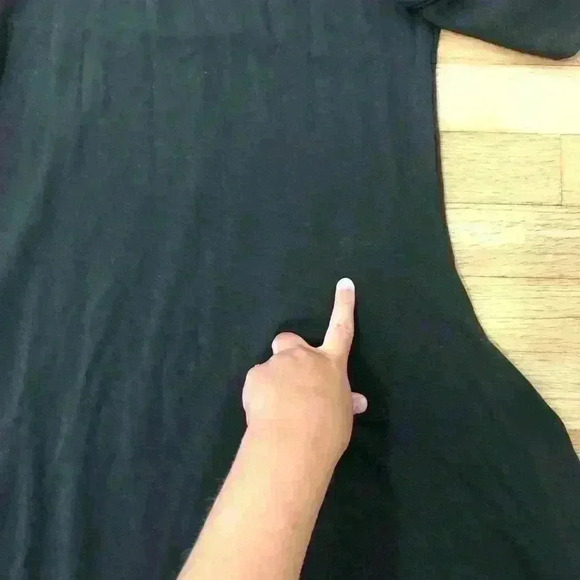 Bryn Walker Oversized Lagenlook Long Stretchy Tulip Dress Size Small - Picture 4 of 11